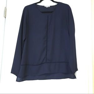 Pleione Blue Blouse size Medium